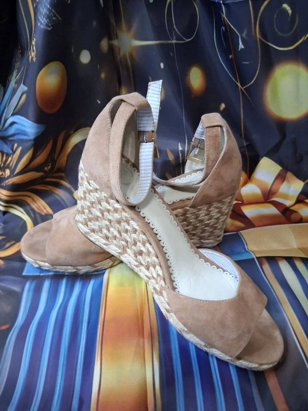1901 Nadine Espadrille Wedge Sandal.
